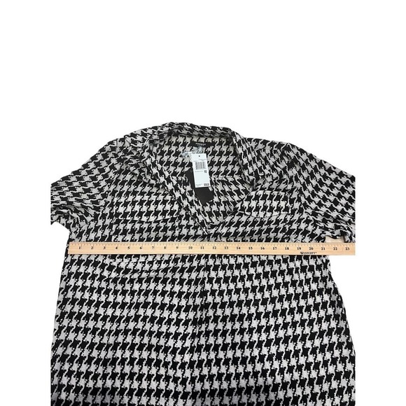 NWT premise Studio houndstooth top sz 10 - Picture 4 of 6